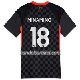Liverpool Takumi Minamino 18 Ausweich Trikotsatz 2020/21